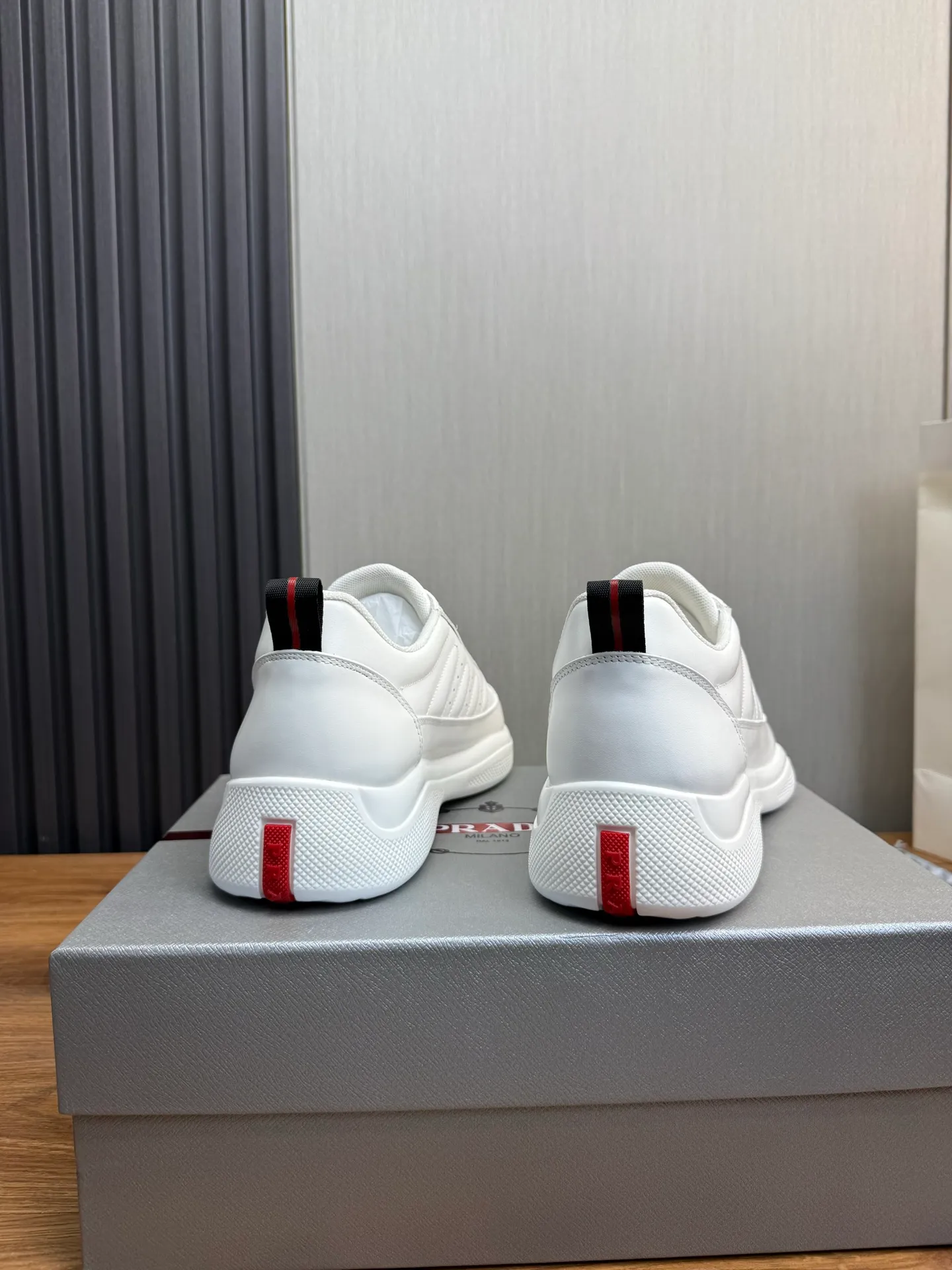 Men's shoes 580💰 [PRADA] Men's shoes are popular in the counter, official website synchronization, 1 high-quality shipment ✔️Original cowhide + cowhide lining, 1🆚1 replica, original sole, 38-45 (45 customized, non-refundable)
